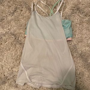 Ivivva By Lululemon size 10 white tank top